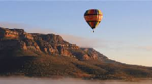 Survol en montgolfière, Territoire du Nord, Australie.