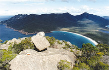 La Baie de Wineglass, Tasmanie, Australie
