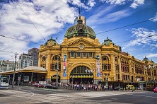 Flinders Station, Melbourne, Victoria.