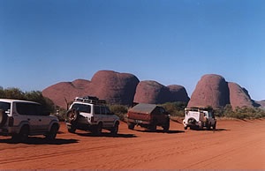 Tour en 4x4 dans l'outback australien, Territoire du Nord, Australie. 