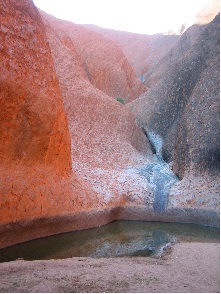 Mutitjulu Waterhole, Territoire du Nord, Australie.