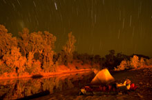 Campement, Katherine Gorge, Territoire du Nord