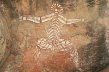 Peintures aborigènes, Territoire du Nord, Australie