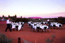 Dîner Sounds of Silence, Uluru, Territoire du Nord, Australie