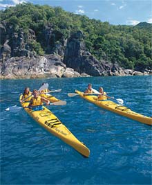 Kayak de Mer, Fitzroy Island, Queensland, Australie