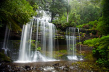 Russell Falls, Tasmanie, Australie