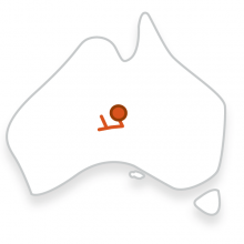 Map: RTC3, 3 Day Rock the Centre (Alice Springs to Alice Springs)