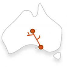 Map: ASAU7, 7 Day Alice Springs to Adelaide Unleashed